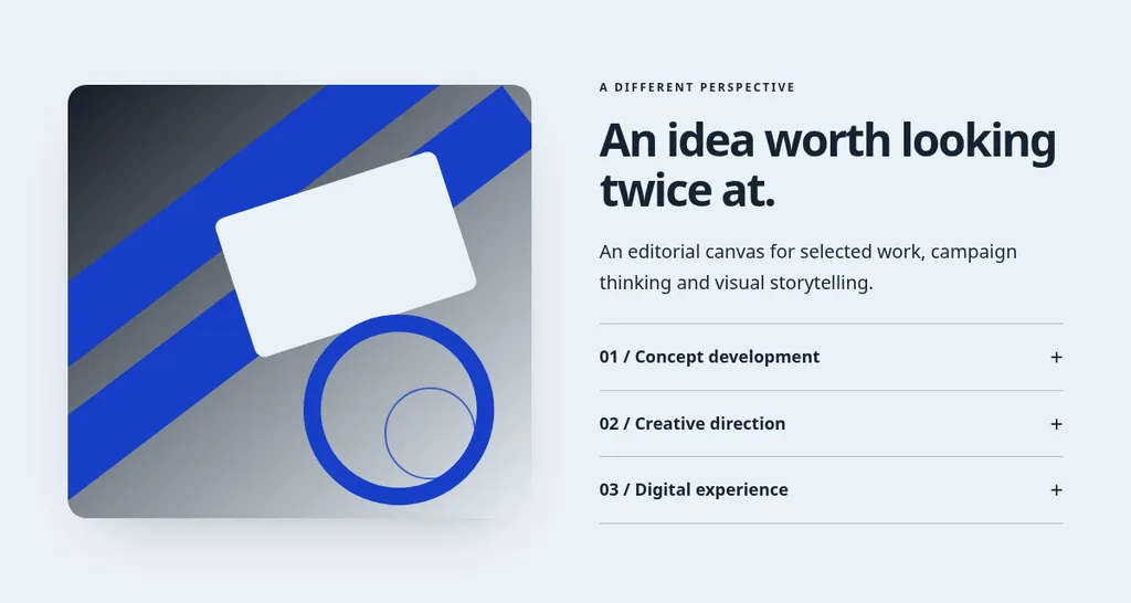 Agency One design preview