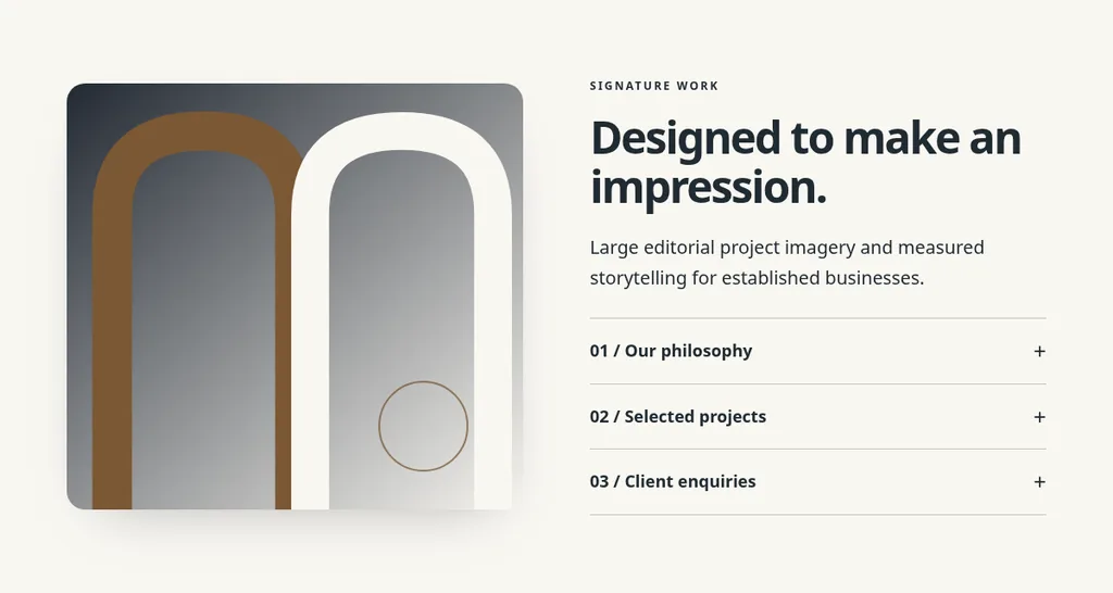 Corporate Premium design preview