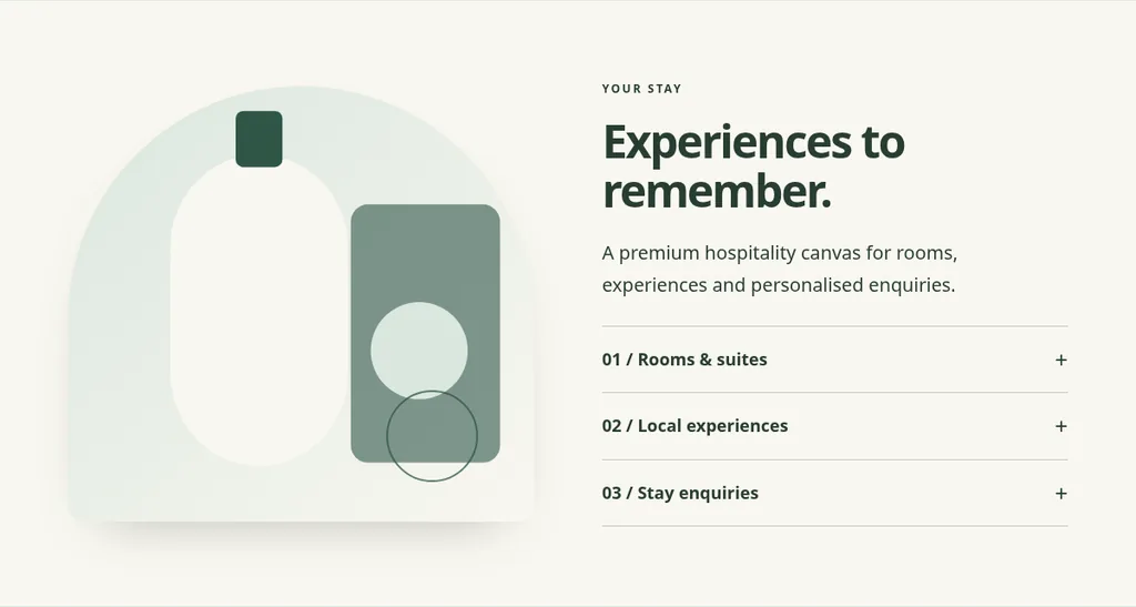 Hospitality Concept design preview