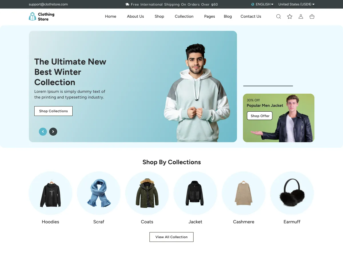 RoMi Clothing Store design preview