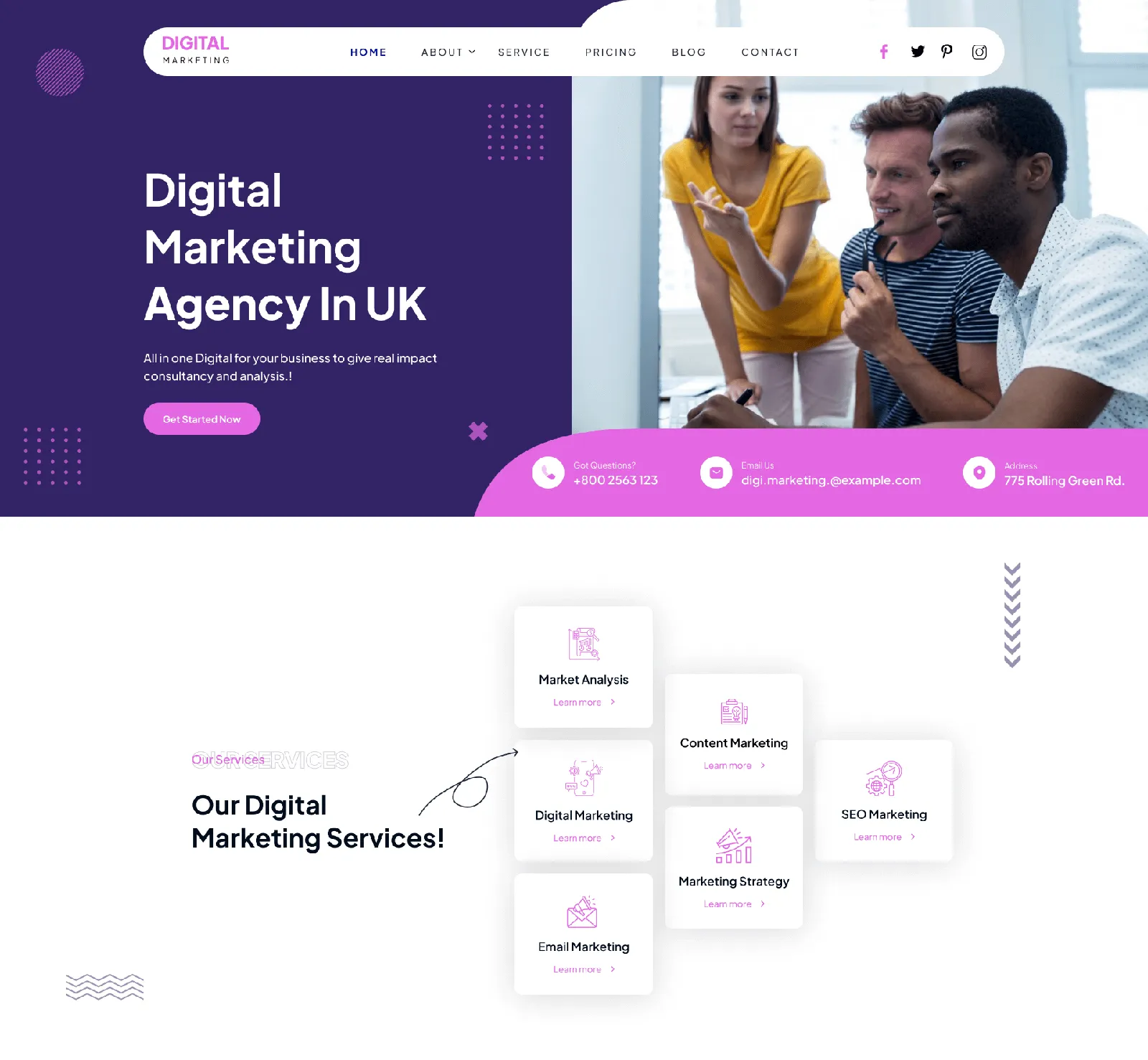 RoMi Digital Media design preview