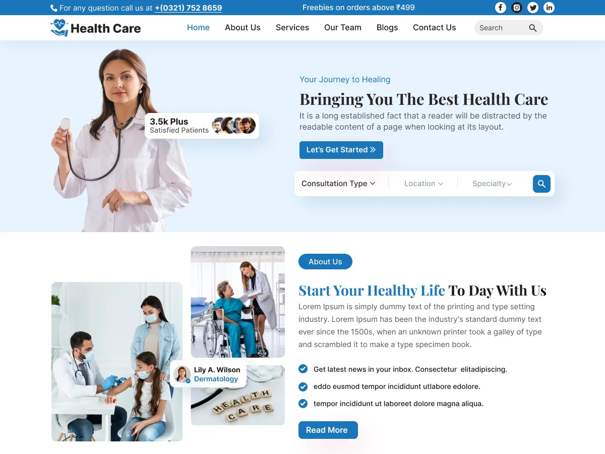RoMi Health Care Center design preview