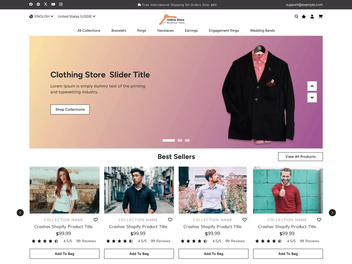 RoMi Online Store design preview