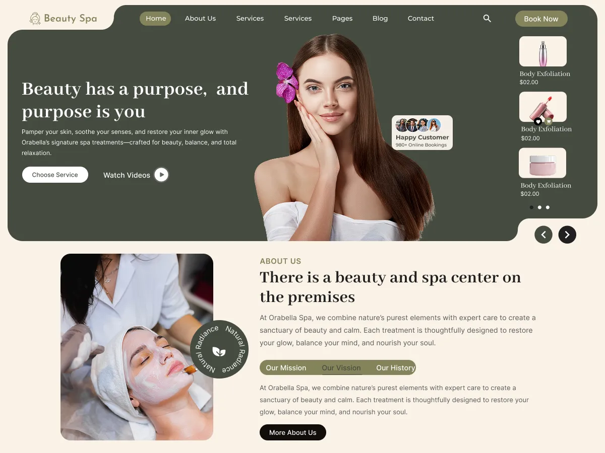 RoMi Spa Parlor design preview
